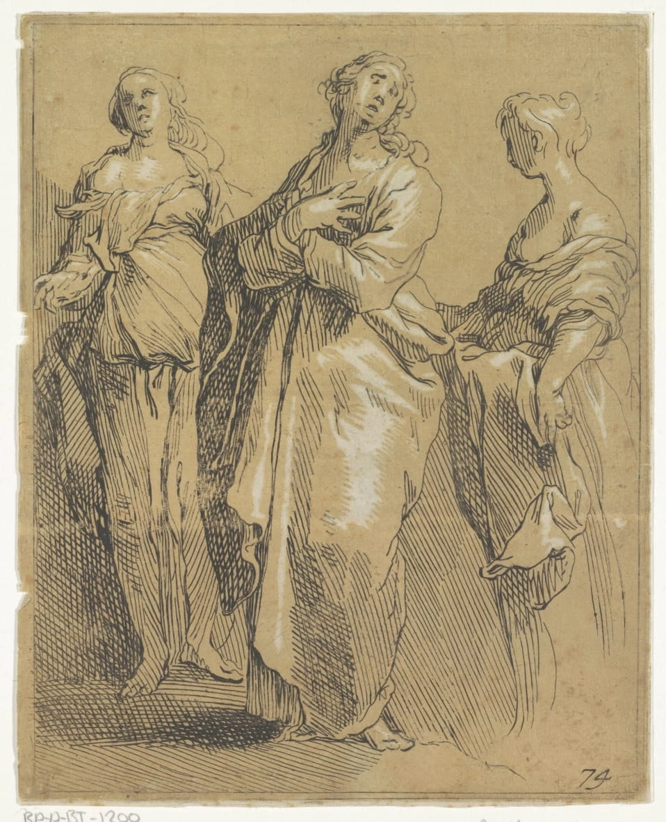 Studio di tre figure - Rijks Museum, Amsterdam
